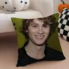 B-Bruce Langley Cushion Cover Linen Pillow Case Soft Breathable Protective Couch Room Decoration