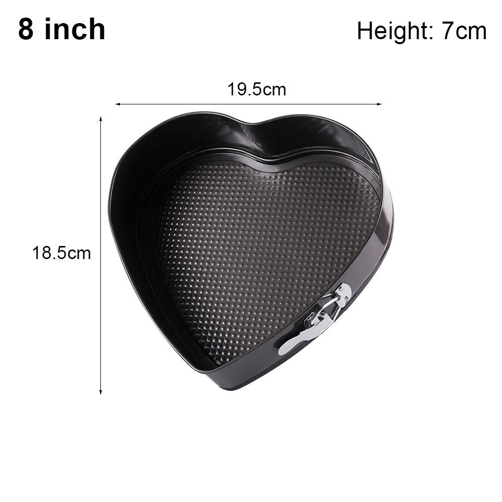 1Pcs Leakproof Cake Baking Pan Carbon Steel Cake Mould Durable Baking Mould  for Home Kitchen Bakery