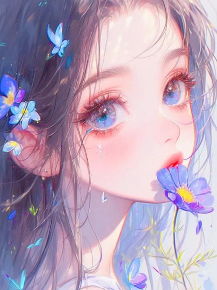 DIY Diamond Art Painting Collection 2024 Japanese Cartoon Anime Girl Embroidery Cross Stitch 5D Diamond Mosaic Home Decoration