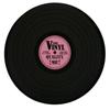 4 Placemats Vintage Retro Vinyl Records of 39 Cm Washable