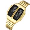 Futuristisches Weltraumkapsel-Design BGL Ideen Retro Elektronische Geschenk-Uhren Stoppuhr Hintergrundbeleuchtung Tag Monat Digitale Armbanduhr BenlyDe