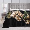 Jojos Bizarre Adventure Mächtiger Stand-Nutzer Decke Flanell Frühling Herbst Warme Überwurfdecke für Bett Sofa Teppichstück