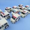 Cartoon 5Pcs/Bag Police Car Ambulance Mini Cute Pull Back Car Kindergarten Children'S Puzzle Toys Boys Fun Holiday Birthday Gift