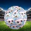 Labubu Print Size 5 Soccer Ball, PU Wear Resistant Football for Match Training and Daily Practice, Birthday Gift for Soccer Fans