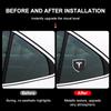 1pcs Metal Car Badge Body Trunk Emblem Decor 3D Sticker For Tesla Model 3 S X Y Style Roadster Invader Coil Mod WYE K80