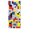 Frosted Static Glass Sticker Geometric Butterfly Jigsaw Decorative Static Window Cling UV Sun Blocking Privacy Film for Home Office Bathroom