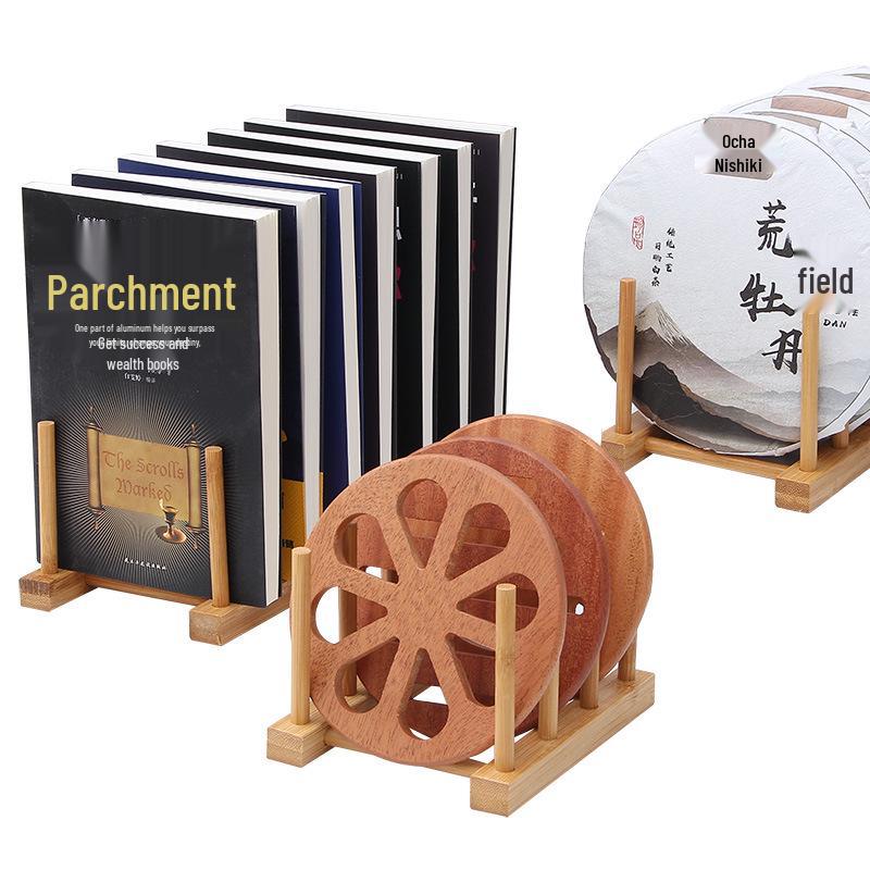 Bamboo Dish Drainer & Cup Holder: Creative Kitchen Storage Rack