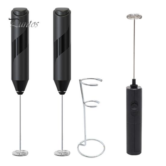 Handheld Milk Frother Electric Foam Maker Rechargeable Stainless Steel Whisk Drink Mixer Versatile Mixing Tool for Lattes Cappuccino Matcha