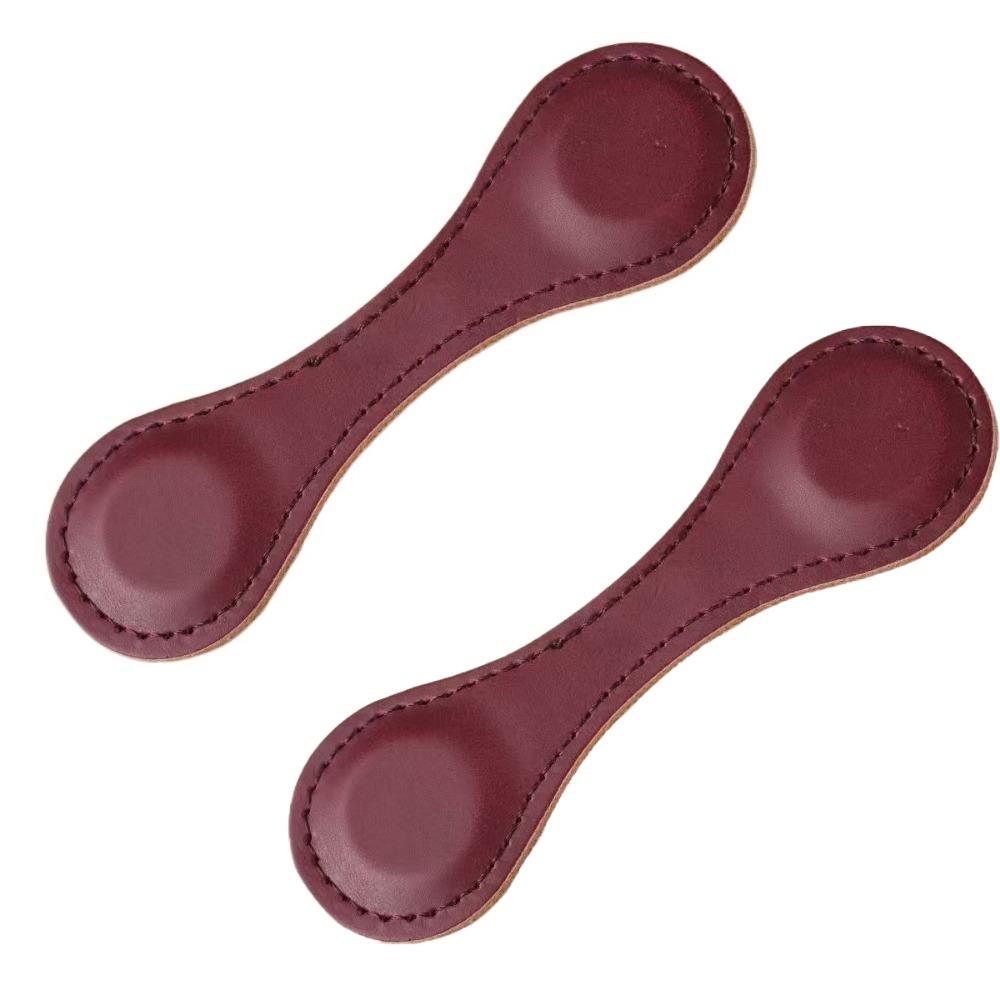 

Exquisite Magnetic Leather Bookmark Useful Double-sided Magnetic Clip Notebook Accessory Style 5