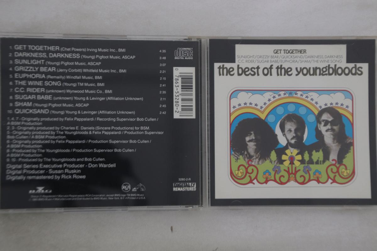 

CD YOUNGBLOODS - Best Of The Youngbloods 32802R RCA 1990 US Rock Used