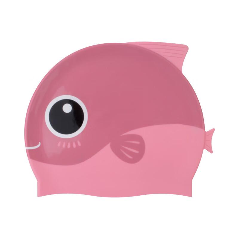 KND Kids' Cartoon Fish Silicone Swim Cap