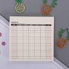 School Supplies Stationery Notebook Check List Month Planner Memo Pad Weekly Plan Daily Weekly