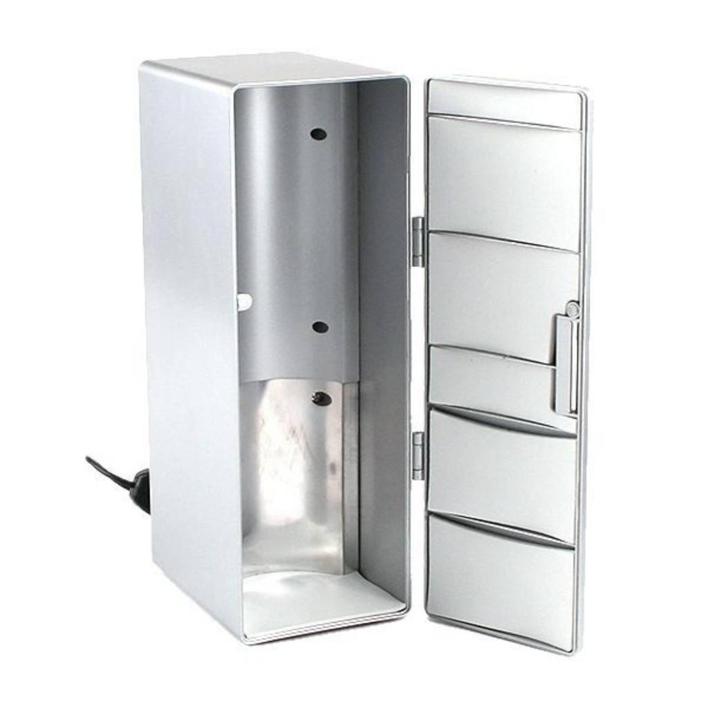 USB Refrigerator Portable Mini Fridge with LED Light Lowelectric Potential