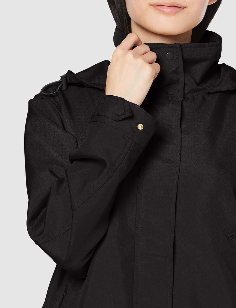Mountain Parka UNCLOSE Mountain Parka Rainwear Water Repellent 47148NS Black Japan M To Japanese Size [Atsugi] Water-Repellent Women's (equivalent M)