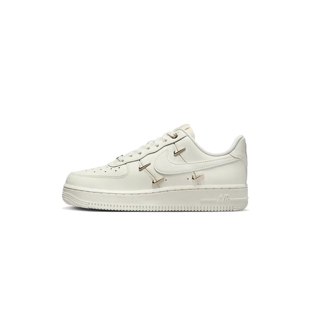 Nike Air Force 1 Monet Shadow, Shopping Bag Abrasion Resistant Height Increasing Low top Skateboard Shoes Women's FV3654-111(Team222-)