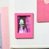DIY Photo Frame Refrigerator Magnet 3-Inch Picture Holder Decorative Fridge Magnet Home Kitchen Office Whiteboard