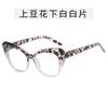 Cat Eye Shape Women's Glasses Frames Fashion Blue Light Blocking Eyeglass Frames European American Stylish Women's Glass