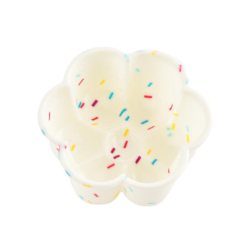 2pcs Colored Silicone Cake Cups High Temperature Resistant Muffin Mold for DIY Pudding & Cupcakes Baking