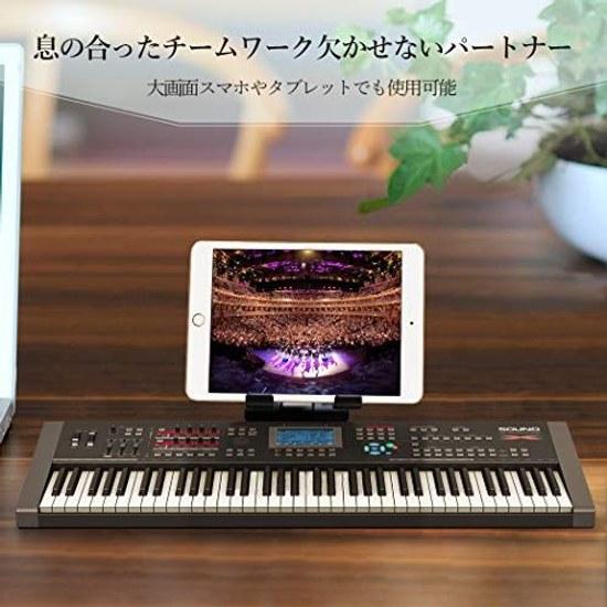 Glazata Aluminum Smartphone/Tablet Stand Foldable 270 Adjustable Desktop Smartphone Tablet Gray