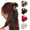 1/5pcs Acetic Acid Hair Claw Creative Heart Shaped Hair Gripper For Women Girls Exquisite Half Tied Hair Clip Hair Accessories