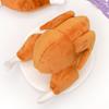 Squeaky Roast Chicken Plush Pet Toy Soft Chew Crinkle Sound for Dogs Cats Large Breed