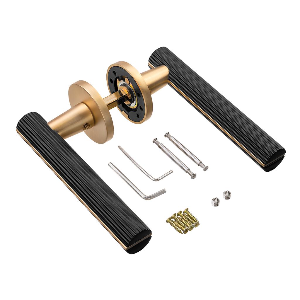 Black Gold Interior Door Handle Maio Ii Kuchinox
