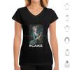 Marie Antionette Cake T Shirt Cotton Men Women DIY Print Marie Antionette Cake Hashtag French Queen France Baroque Queen Of