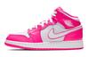 1 Mid Hyper Pink Weiß GS 555112-611