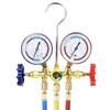 New Air Conditioning Pressure Gauge with Hose and Hook 3 Way AC Diagnostic Manifold Gauge Set for Freon For R12 R22 R404A R134a