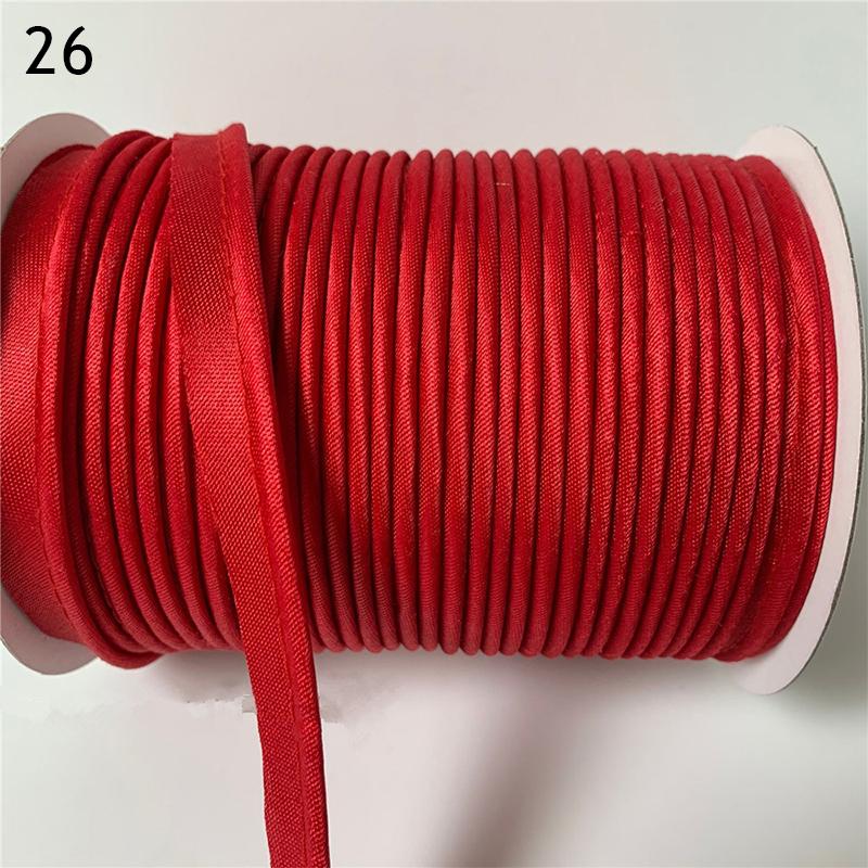 66M Edge Sewing Ribbon Cord Rope For Sofa Curtains Hats Clothes Cheongsam Hemming Garment Sewing DIY Patchwork Hemming Strip