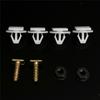 Front Trim Fastener Clips Nut Plastic Screw Set Wheel