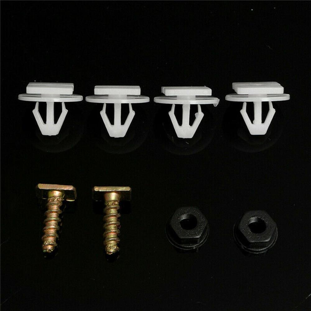 Front Trim Fastener Clips Nut Plastic Screw Set Wheel