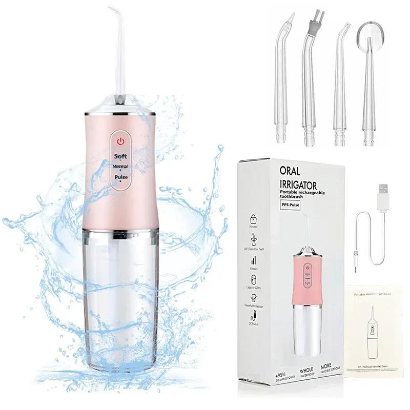 

Стоматологический ирригатор для полости рта Flosser Removal Cleaning Wireless Brush Ipx7 Store Water Floss Irigator Waterpick For Tooth Mouth Floss