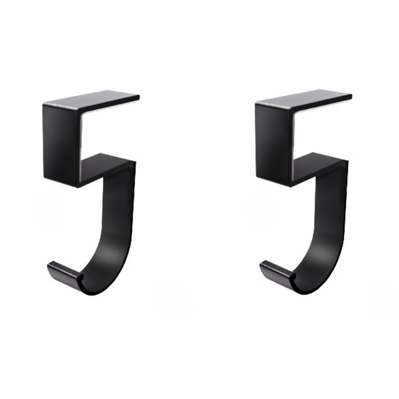  Premium Aluminum Multipurpose Holder Waterproofed Desk Mounted Utility Hook