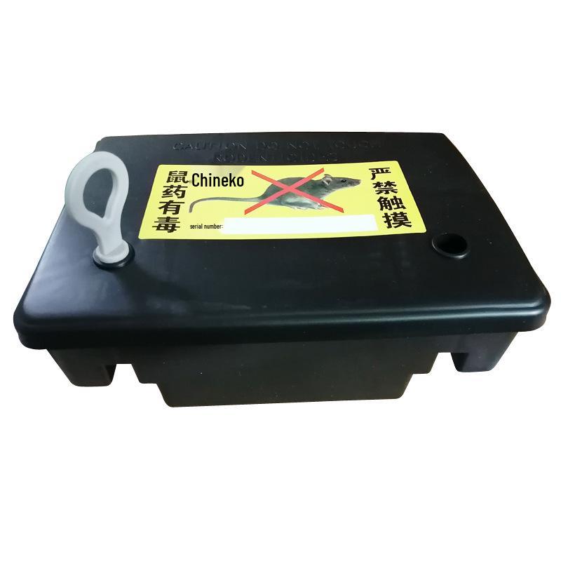 Clear Plastic Rodent Bait Station & Mouse Trap