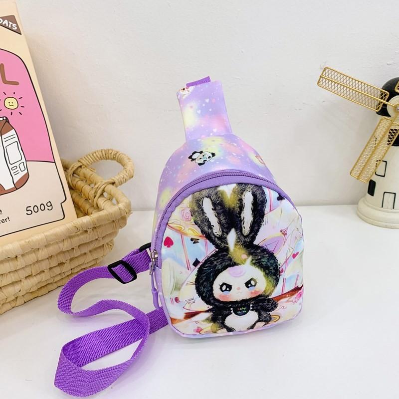 Shoulder Bag Kids Fashion With Cartoon Baby Three Print For Interior Outings
