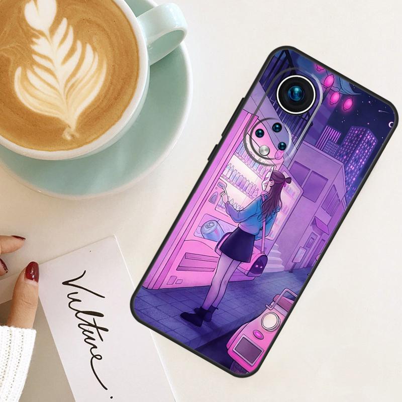 

Аниме Пазл Эстетика Для Honor Magic 8 7 6 Pro Чехол Для Honor 200 400 Lite 90 70 50 X8c X8b X9a X9b X9c X9d Win RT Honor 400 Pro
