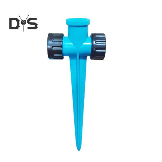 

Автоматический газонный дождеватель Садовый поливочный дождеватель с регулируемыми несколькими насадками Большой охват площади полива для газона и сада C