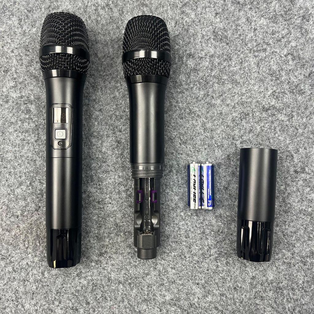 U1 Dual-Microphone Wireless Microphone System for Home KTV Use Wireless Headset & Lapel Microphone