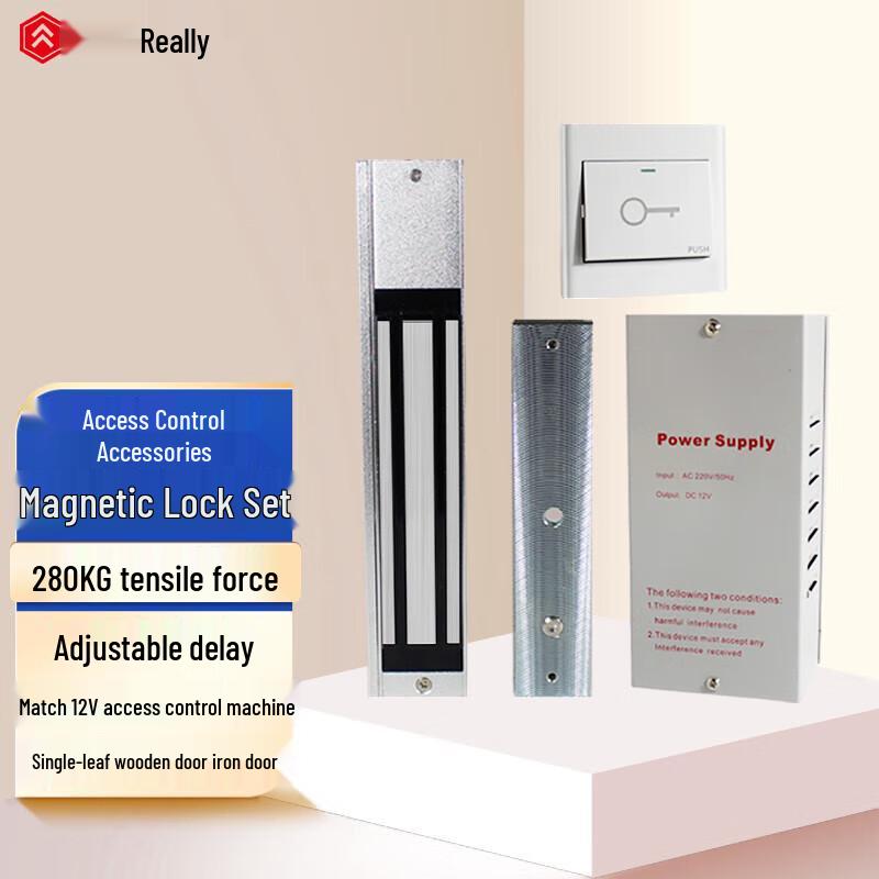 ZhenDi S02TC Single Door Magnetic Lock Kit