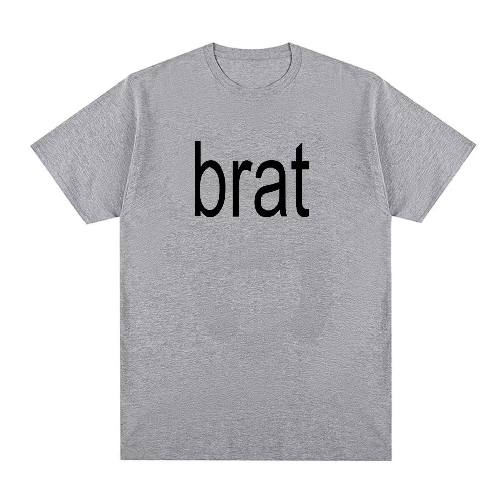 Charli Xcx with Special Guest Shygirl T-Shirts Brat Album Vintage T Shirt Men_Women Clothing Oversized Unisex Harajuku High Quality