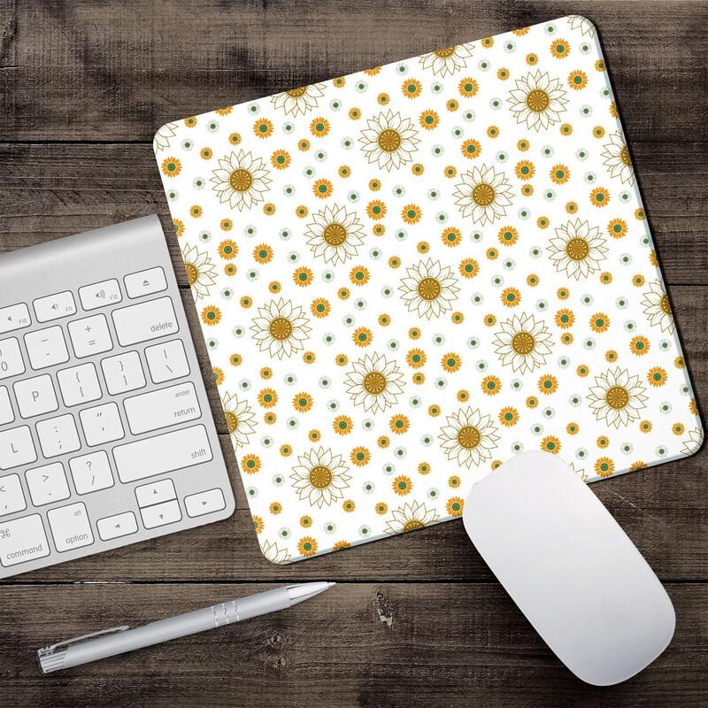 

Small Floral Desk Pad Set
