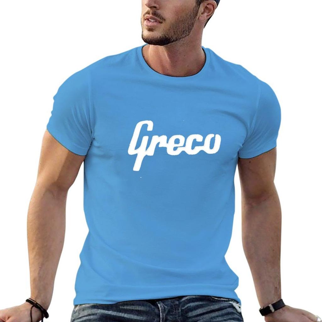 Greco Guitar T-Shirt summer top anime stuff t shirt for men