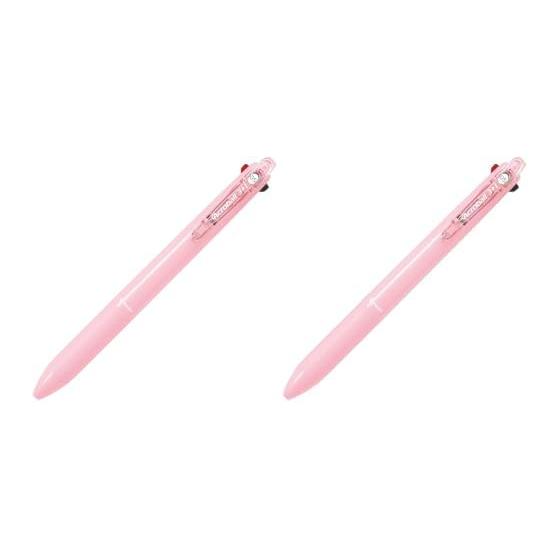 Pilot Acroball 3+1 Oil-Based Ballpoint Pen, 0.5mm Extra Fine, with Mechanical Pencil, Soft Pink