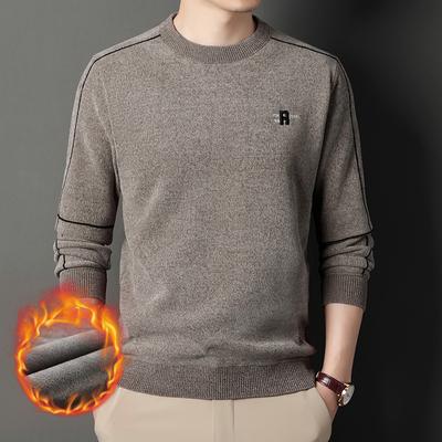 Maglione da uomo con scollo rotondo in velluto Maglione da uomo Inverno Nuovo Gioventù Versione coreana Tendenza Maglione in ciniglia Base