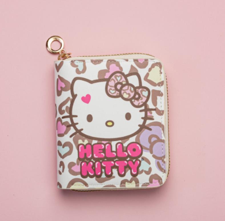 Hello Kitty Women's Cartoon Wallet - Cute, Waterproof, Wear-resistant Coin Purse