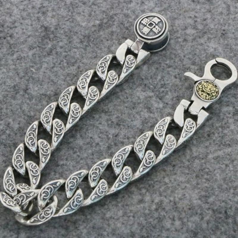 Retro Trendy Model, Pixiu, Domineering, Wide Version, Versatile, Men's Elegant Hand Accessories