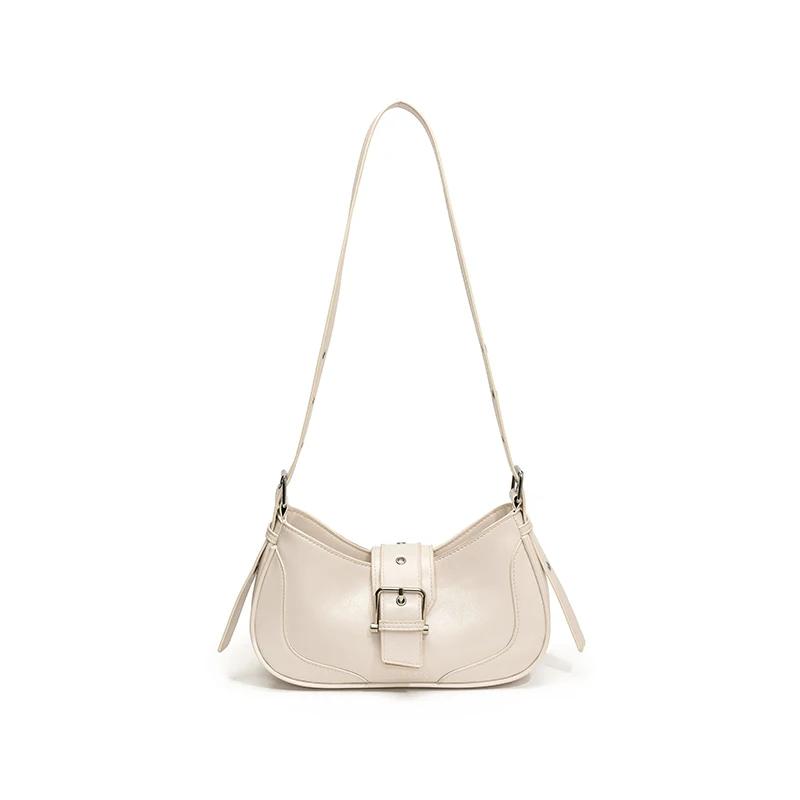 

Однотонная, простая и элегантная женская сумка из полиуретана с цепочной молнией через плечо, мягкая и универсальная сумка для поездок на работу