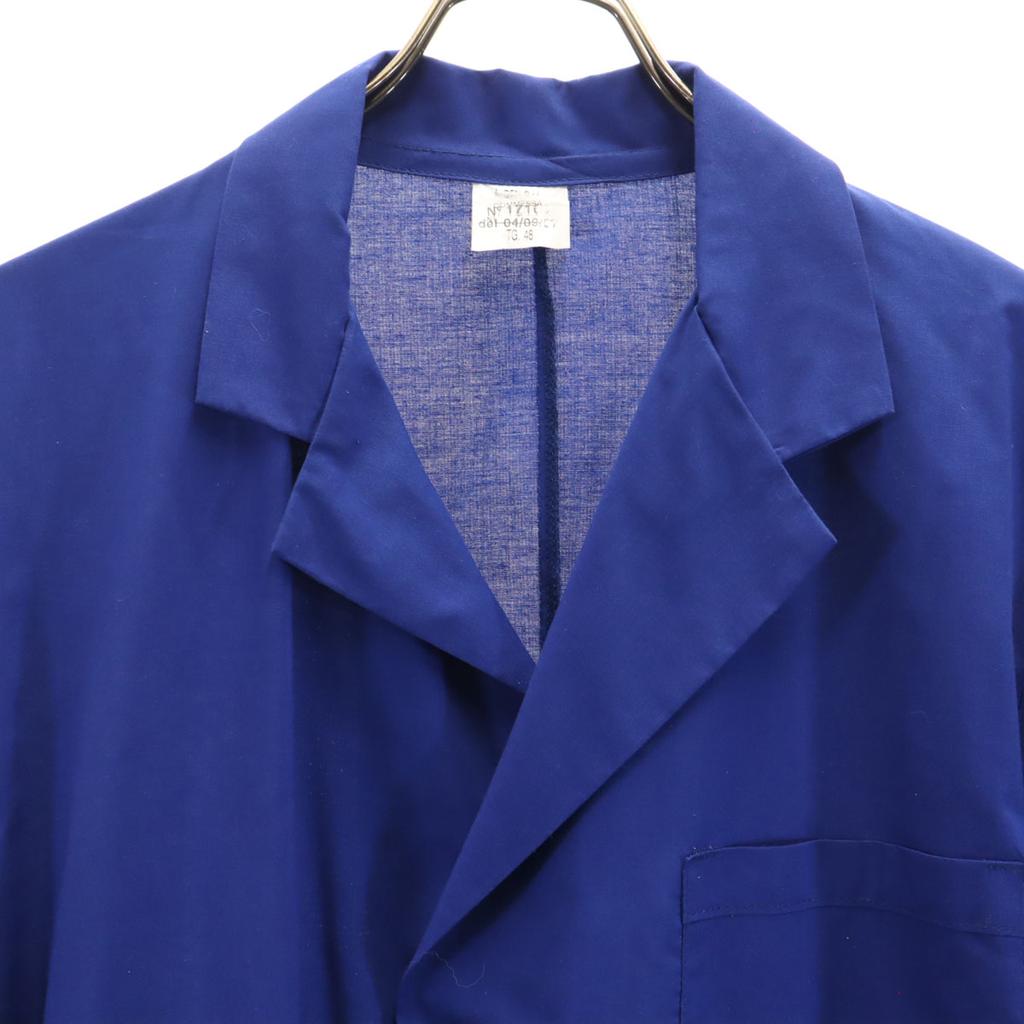 ITALIAN ARMY 90s Old Italian Air Force Work Coat Blue Men's Used