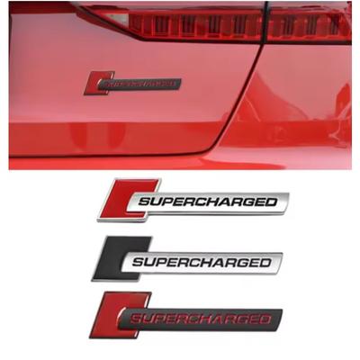 3D Car Sticker Emblem Sport Auto Badge Decal for  R ange-Rover Supercharged AU-DI